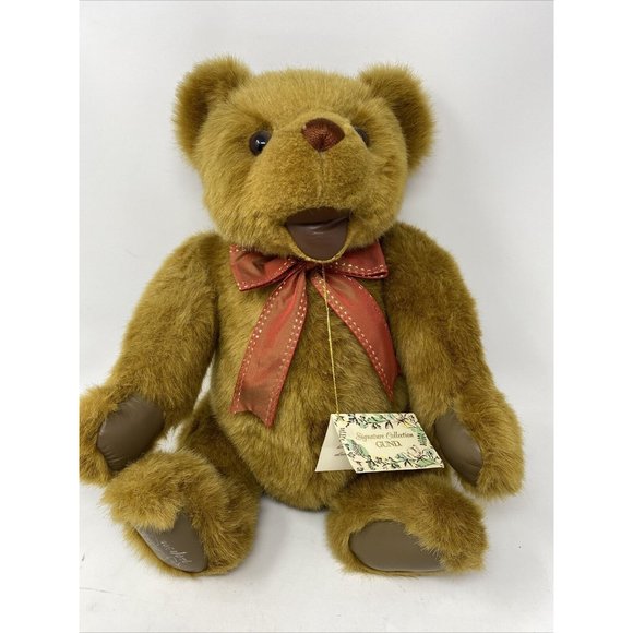 Gund 1991 Limited Edition 18" Teddy Bear BUSTOPHER #729 Of 1300 With Hang Tag - Picture 2 of 16